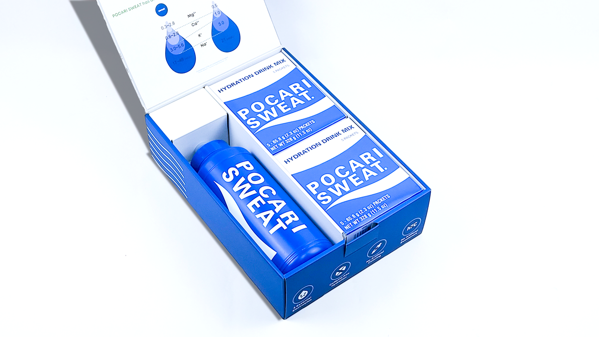 Pocari Water Bottle and Powder Set – Try Pocari