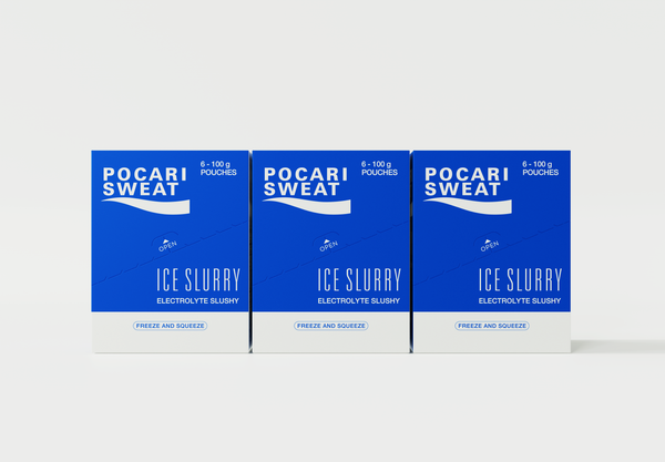 POCARI SWEAT ICE SLURRY 3箱(108個) Pocari Bottle & Hydration Powder Set | Try Pocari