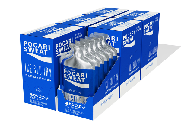 POCARI SWEAT アイススラリー 100g×6×6 Pocari Bottle & Hydration Powder Set | Try Pocari