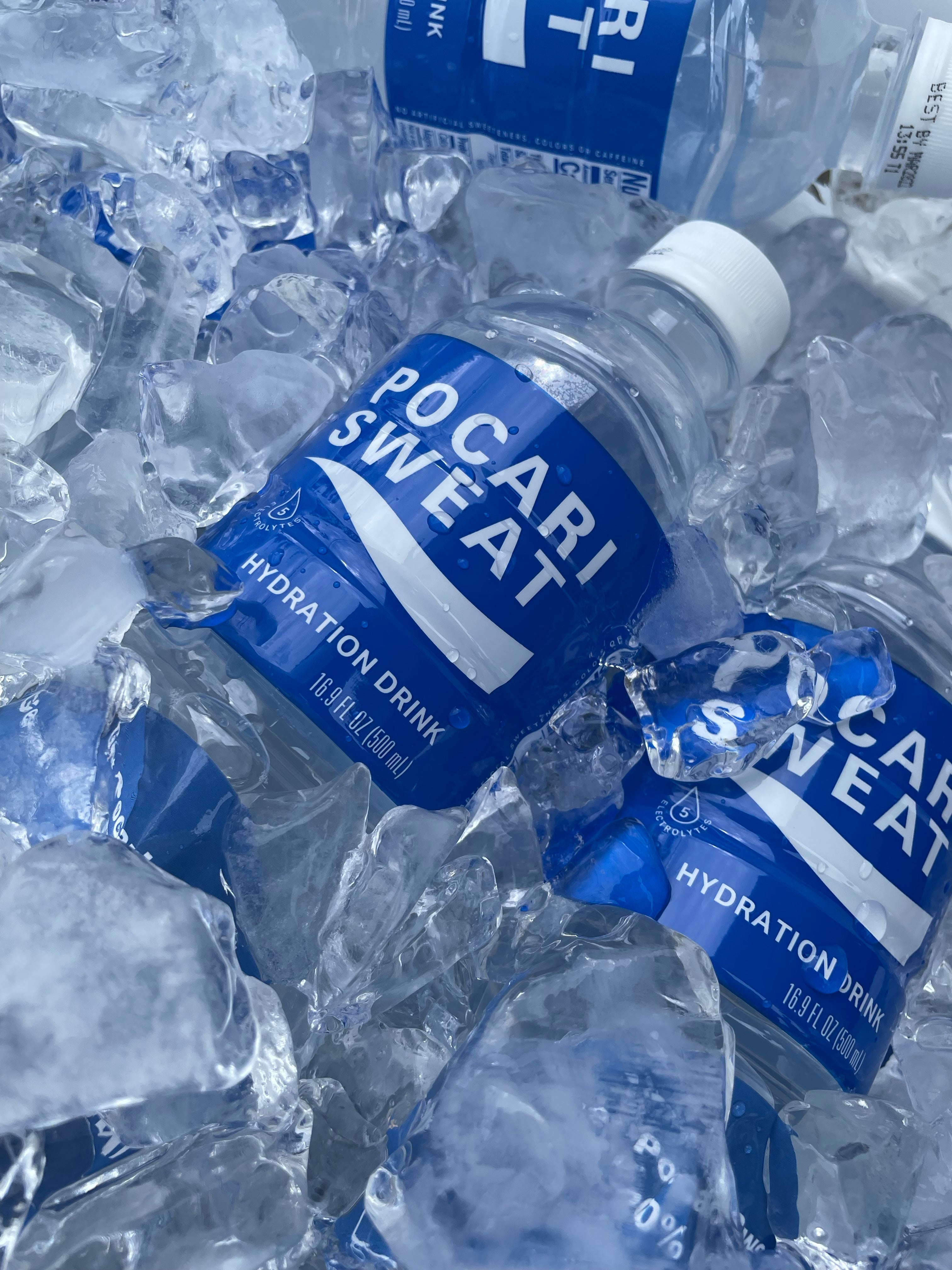 alt="Japanese electrolyte drink Pocari Sweat".